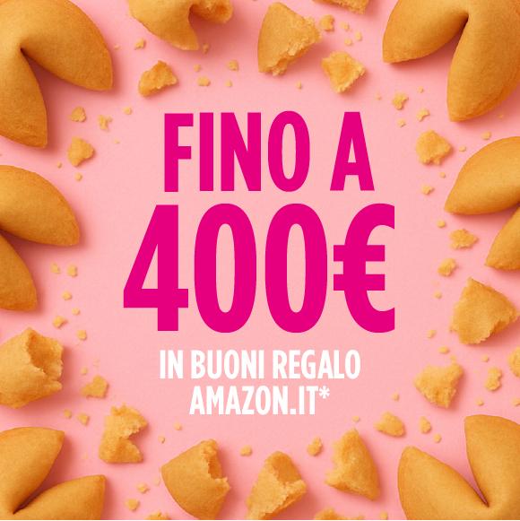 Fino a 400€ in Buoni Regalo Amazon.it* se inviti 8 amici | Crédit Agricole