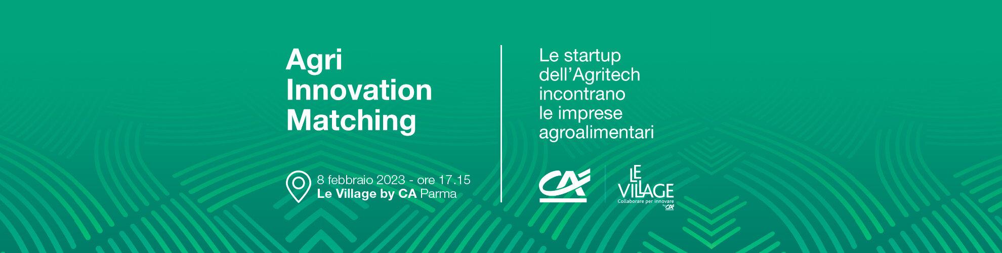 AGRI INNOVATION MATCHING | Crédit Agricole AGRI INNOVATION MATCHING | Crédit Agricole