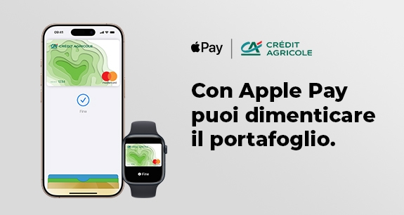 Apple Pay CartaConto | Crédit Agricole Apple Pay CartaConto | Crédit Agricole