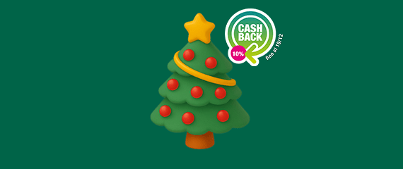 albero di natale con cashback del 10% | Crédit Agricole albero di natale con cashback del 10% | Crédit Agricole