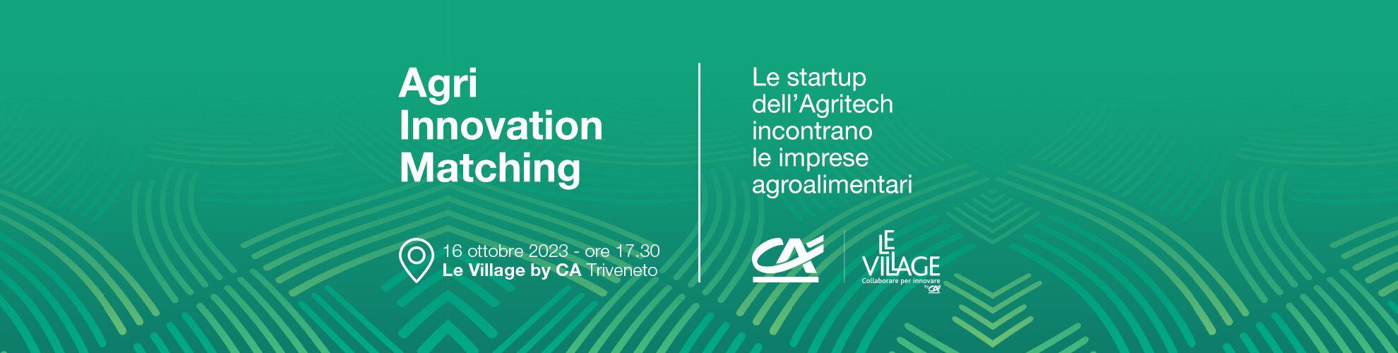 AGRI INNOVATION MATCHING | Crédit Agricole AGRI INNOVATION MATCHING | Crédit Agricole
