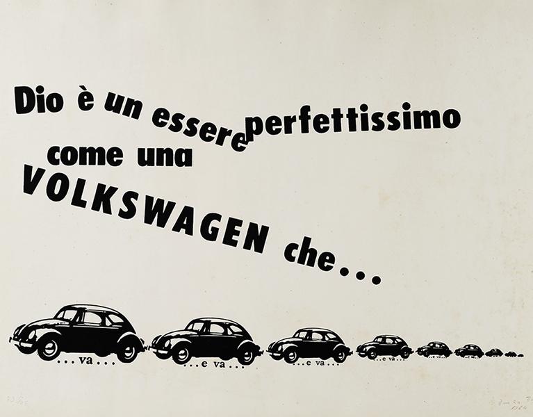 Dio è un essere perfettissimo come una Volkswagen | Crédit Agricole Dio è un essere perfettissimo come una Volkswagen | Crédit Agricole