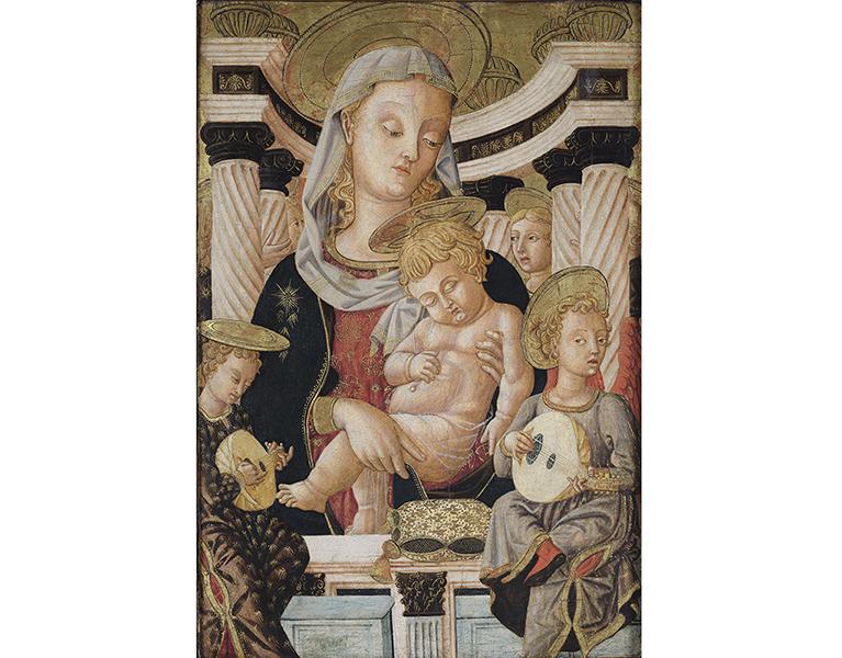 Madonna con Bambino e angeli | Crédit Agricole Madonna con Bambino e angeli | Crédit Agricole
