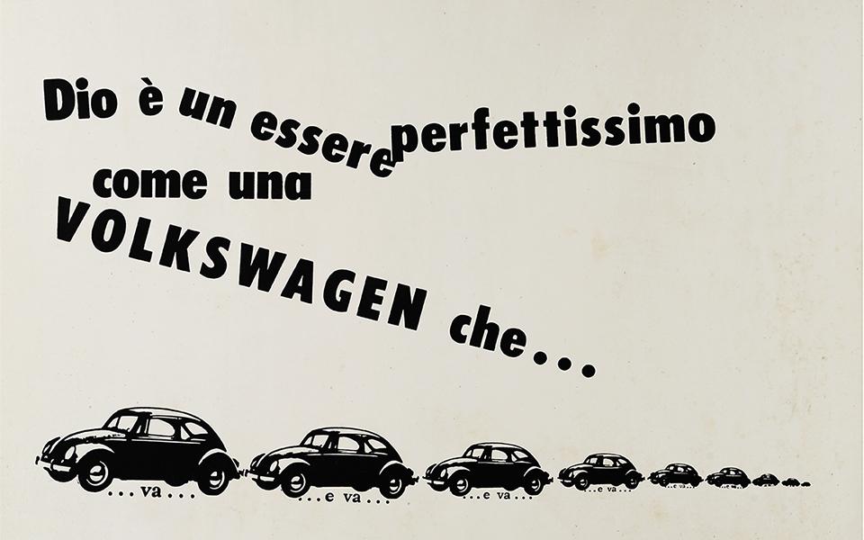 Dio è un essere perfettissimo come una Volkswagen | Crédit Agricole Dio è un essere perfettissimo come una Volkswagen | Crédit Agricole