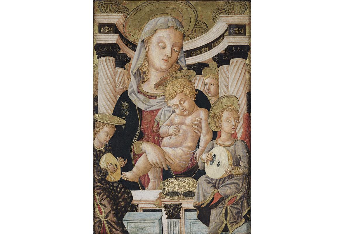 Madonna con Bambino e angeli | Crédit Agricole Madonna con Bambino e angeli | Crédit Agricole