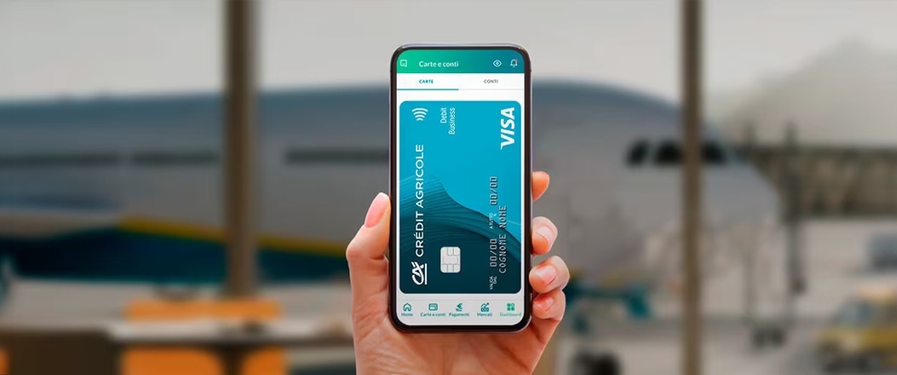 Carta di debito Crédit Agricole Business | Crédit Agricole Carta di debito Crédit Agricole Business | Crédit Agricole