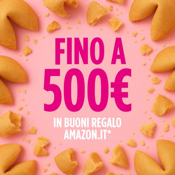 Fino a 500€ in Buoni Regalo Amazon.it* se inviti 10 amici | Crédit Agricole